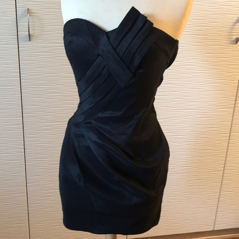 Strapless Black Dress